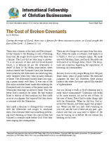 Cost of broken covenants